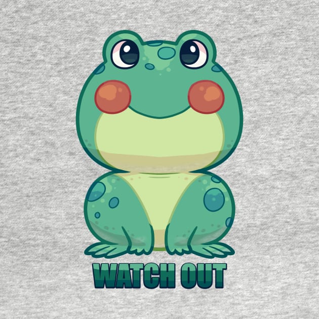 Watch Out Frog Prints by smashchu